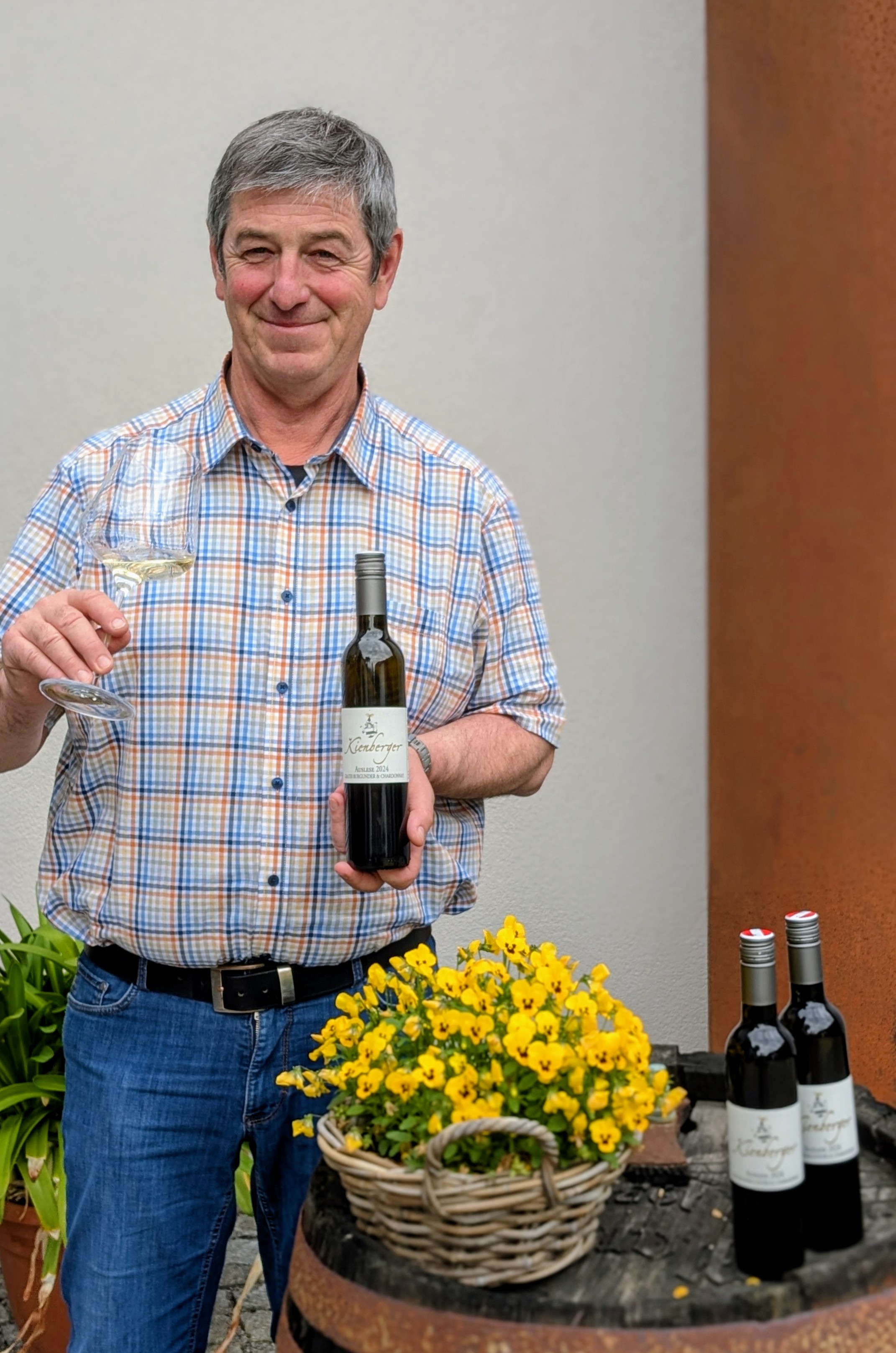 Bernhard mit der Auslese